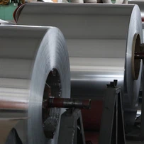25 Mikrometer große Aluminiumfolien-Jumborolle