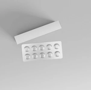 Blisterpackung aus Aluminiumfolie