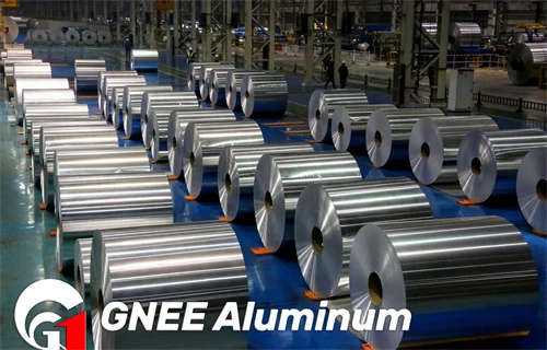 11-Mikron-HHF-Aluminiumfolie, Jumbo-Rolle aus Zinn